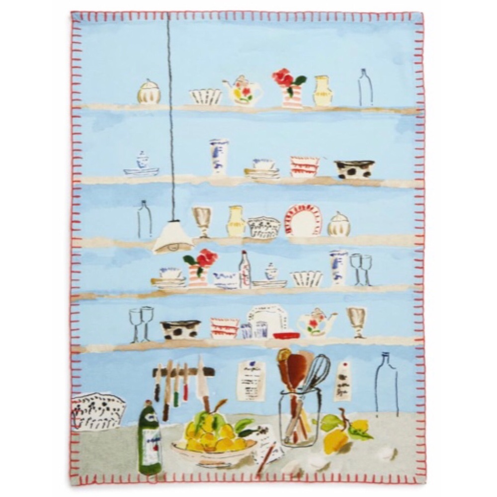 Bella Foster Shelfie Dish Towel Anthropologie NWT - Picture 12 of 16